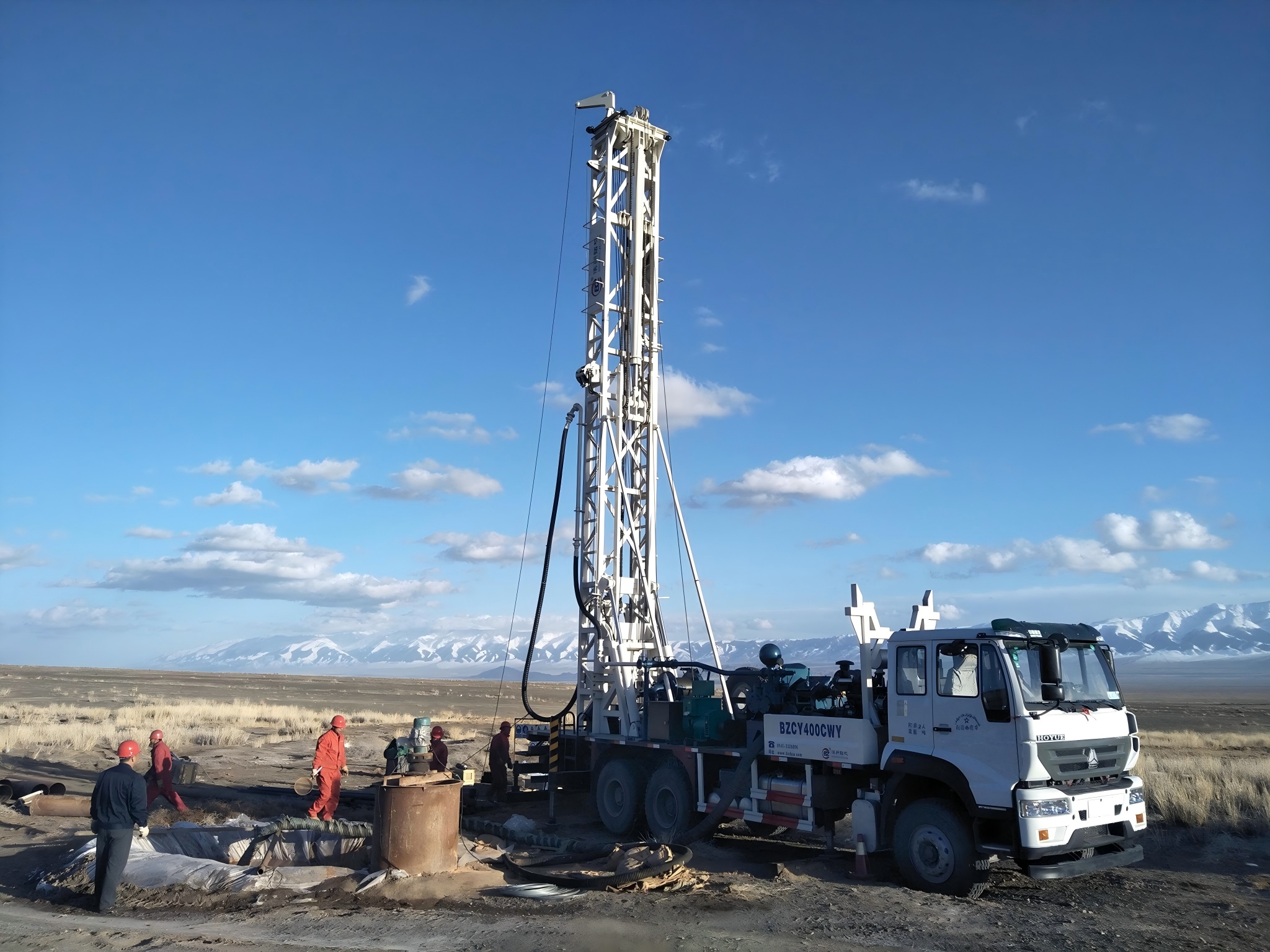 Truck mounted water well drilling rig Truck mounted water well drilling rig